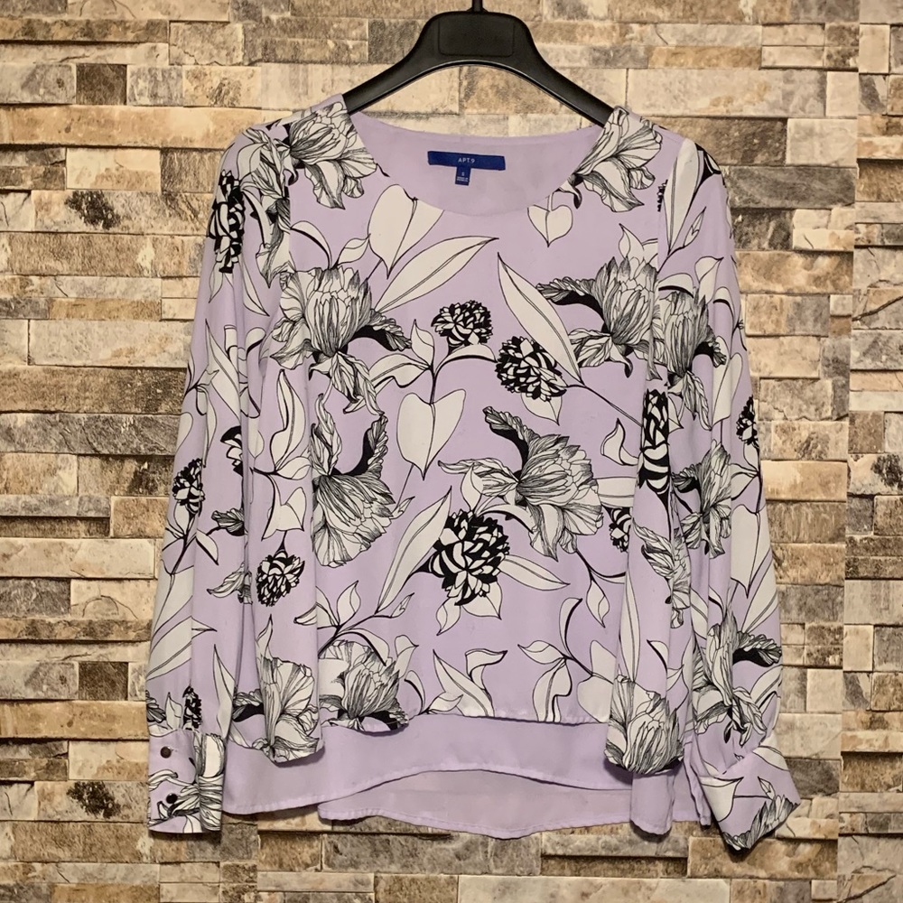 Apt. 9 Floral Blouse
